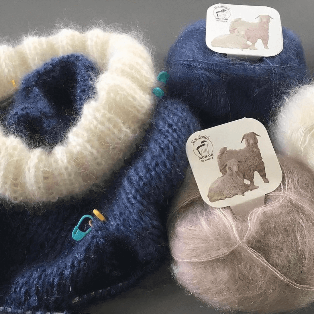 Brushed Lace Garnkollektion - Mohair by Canard