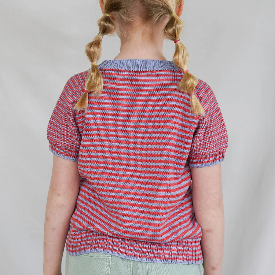 Anholt t-shirt, barn - Garnkit #2