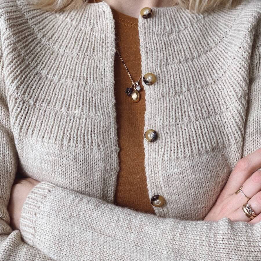 Ankers Cardigan, My Size - Strikkekit