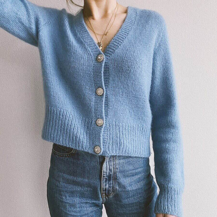 April Cardigan - Petiteknit opskrift