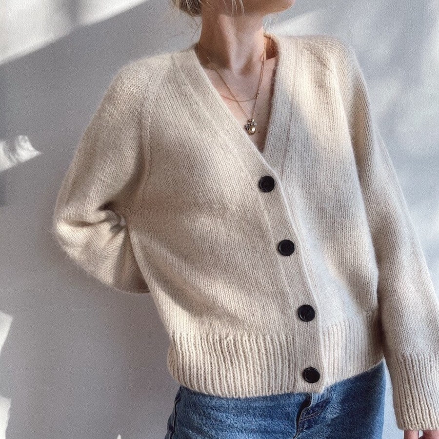 Champagne Cardigan - Petiteknit opskrift
