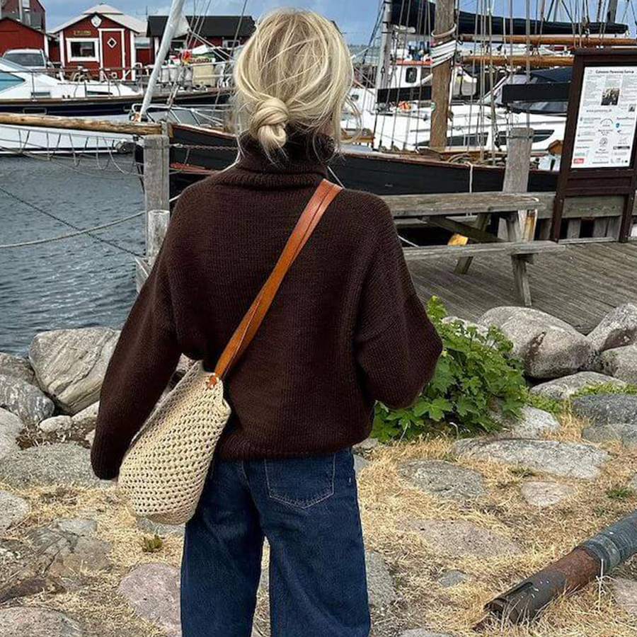 Chestnut Sweater - Strikkekit #4