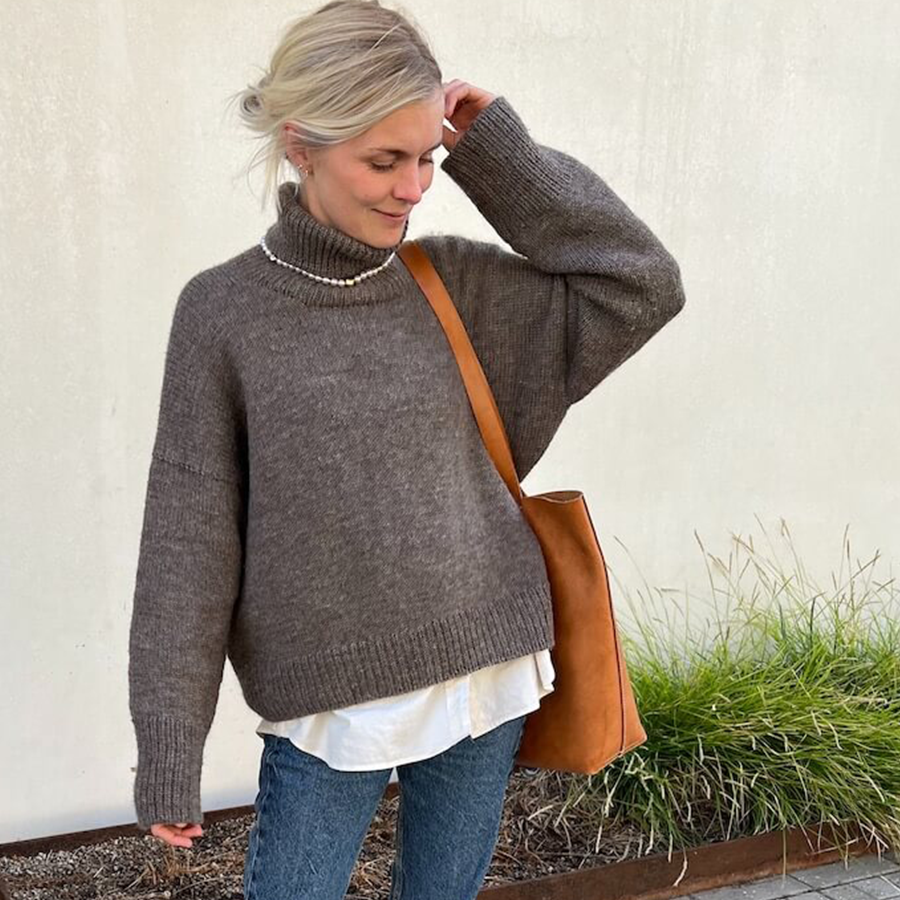 Chestnut Sweater - Strikkekit #4