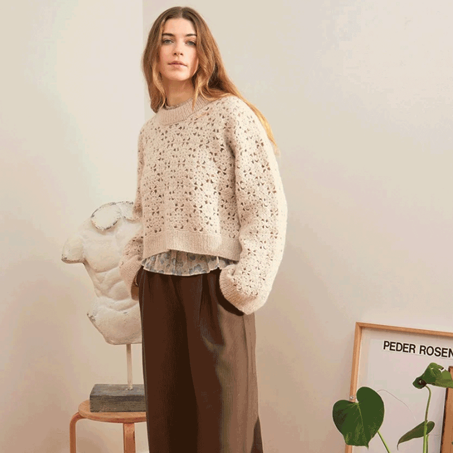 Fleur Sweater - Strikkekit