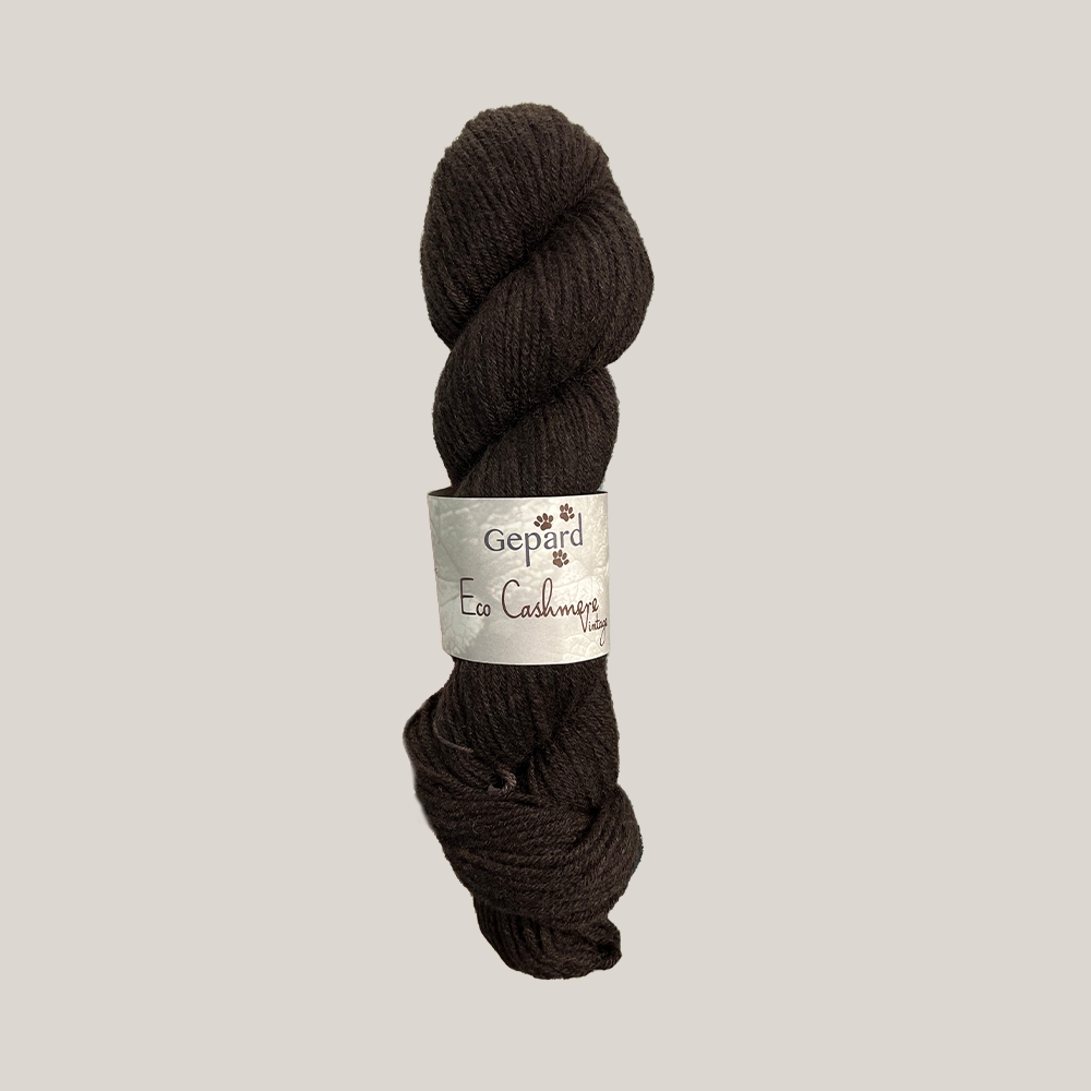 Gepard Eco Cashmere Vintage 180 Mørkebrun