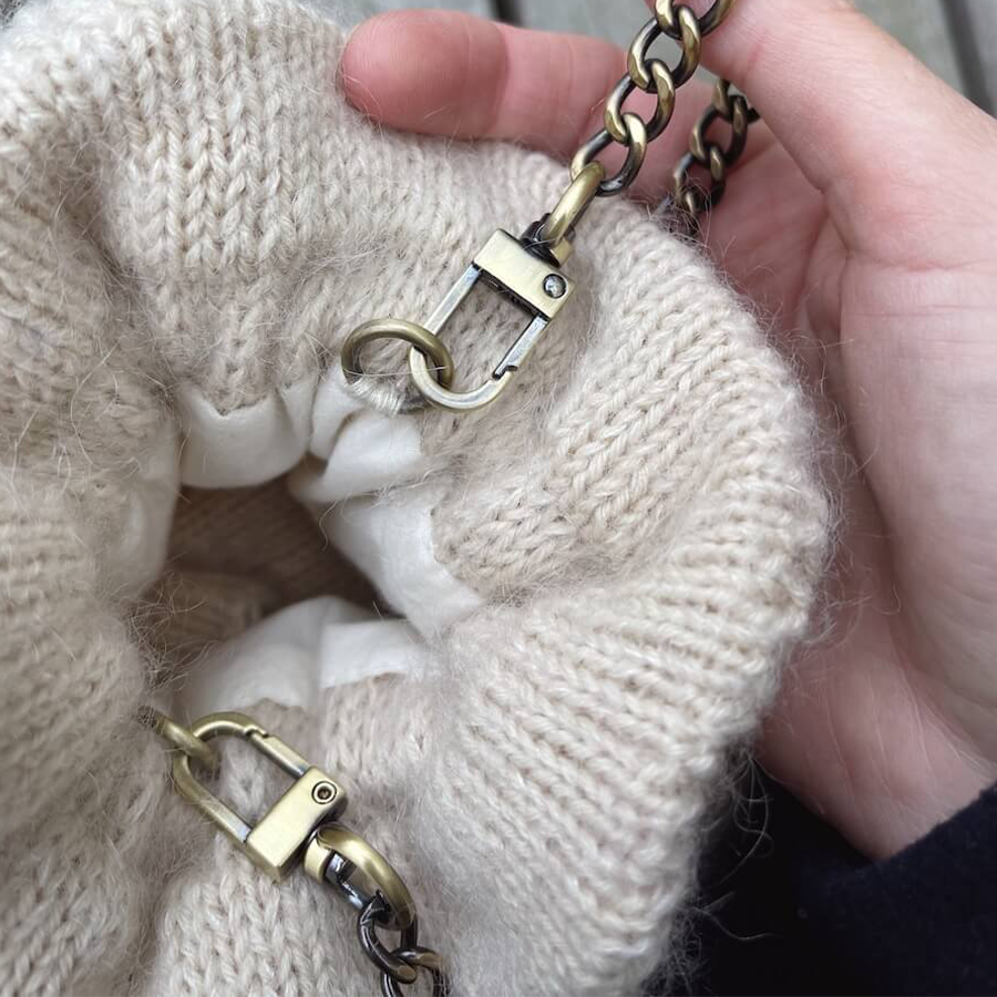 Kæde til Clutch fra Petiteknit