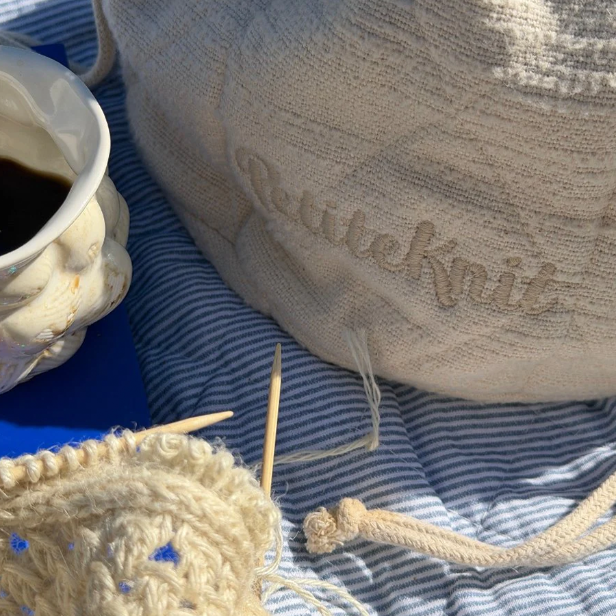 Petiteknit Knitter's Project Bag Cloud