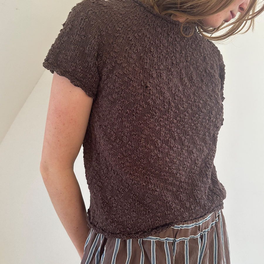 Plain Yoke Tee 19 - Garnkit