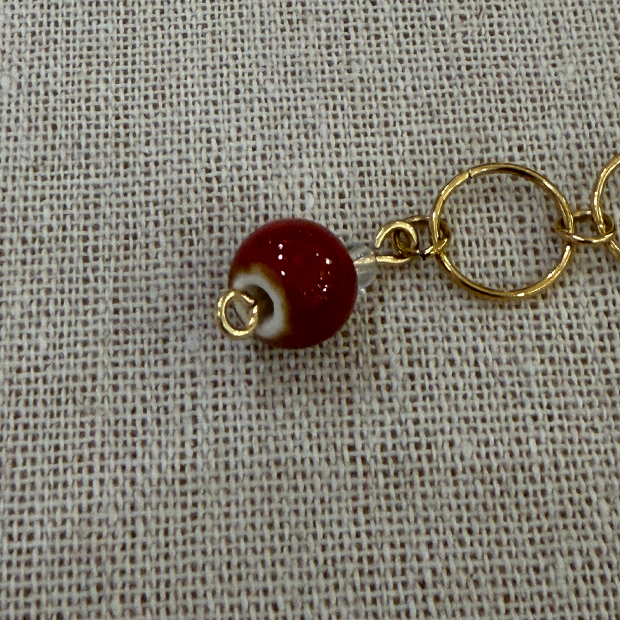 Håndlavet Strikkefisk Rund