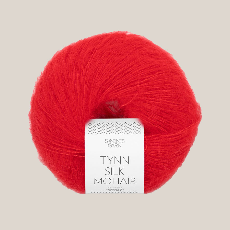 Tynn Silk Mohair fra Sandnes