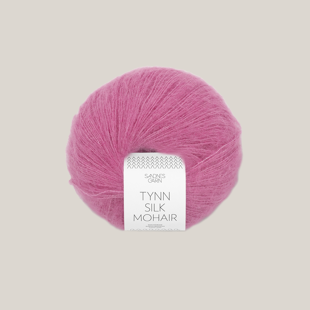 Tynn Silk Mohair fra Sandnes