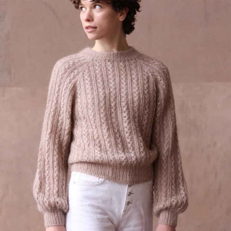 Vaffelsweater - Knitting For Olive Opskrift