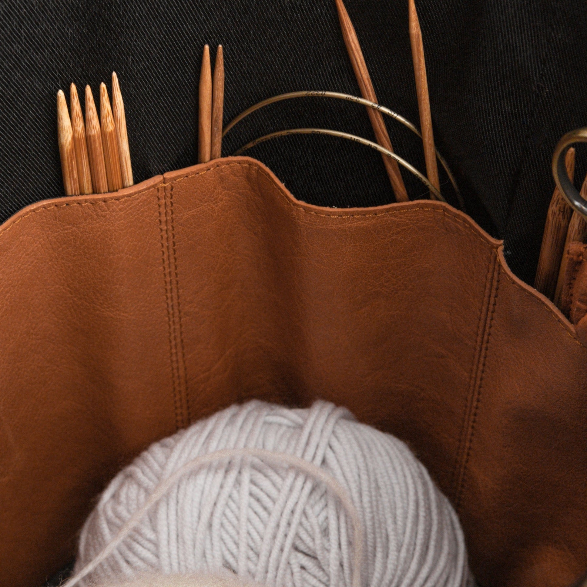 Saturn XL: Stor opbevaringstaske til strik