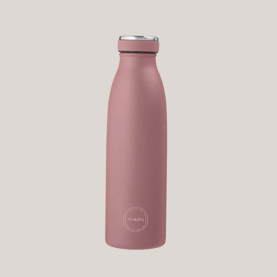 500 ml Drikkeflasker - Ash Rose