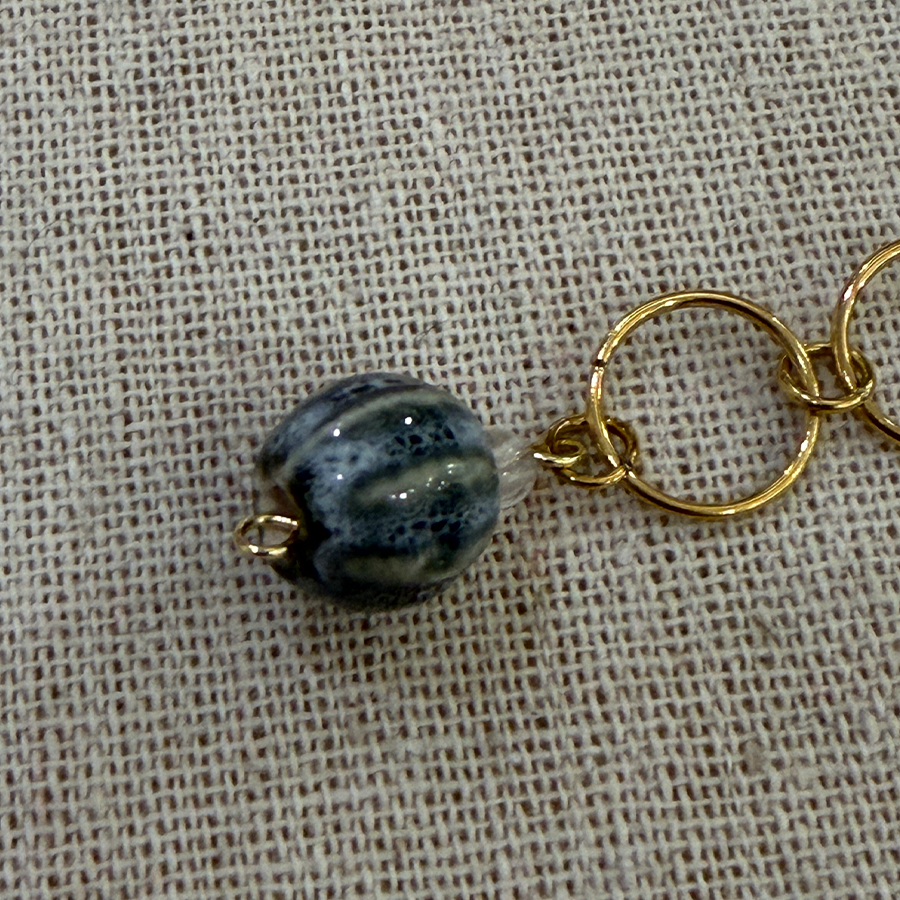 Håndlavet Strikkefisk Rund