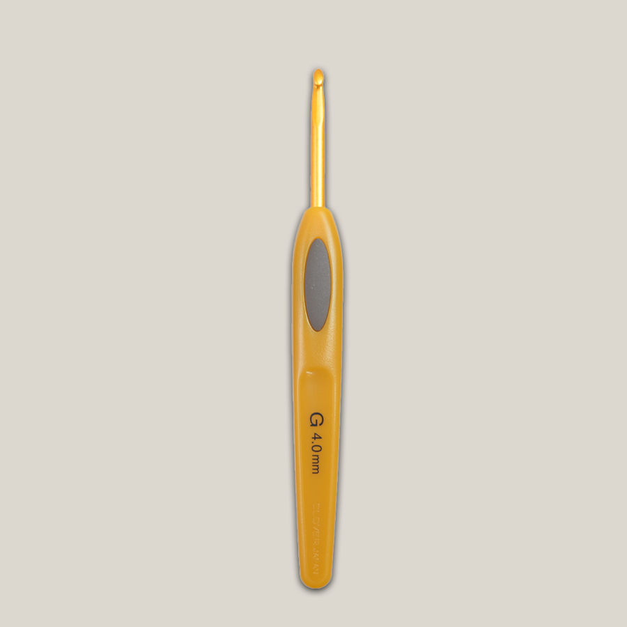 Clover Soft Touch Hæklenål 4.00 mm