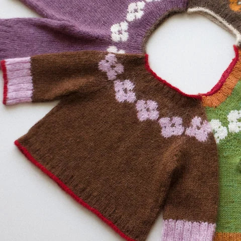 Fiori sweater, barn - Garnkit