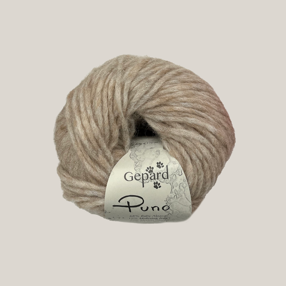 Gepard Garn Puno 145 Mellembeige