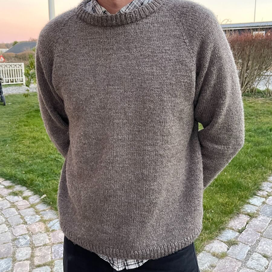 Hanstholm Sweater Man - Strikkekit
