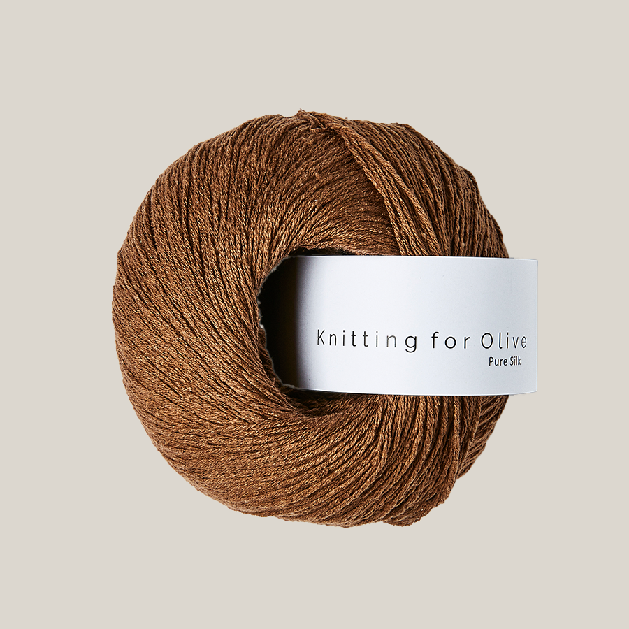 Pure Silk Fra Knitting For Olive