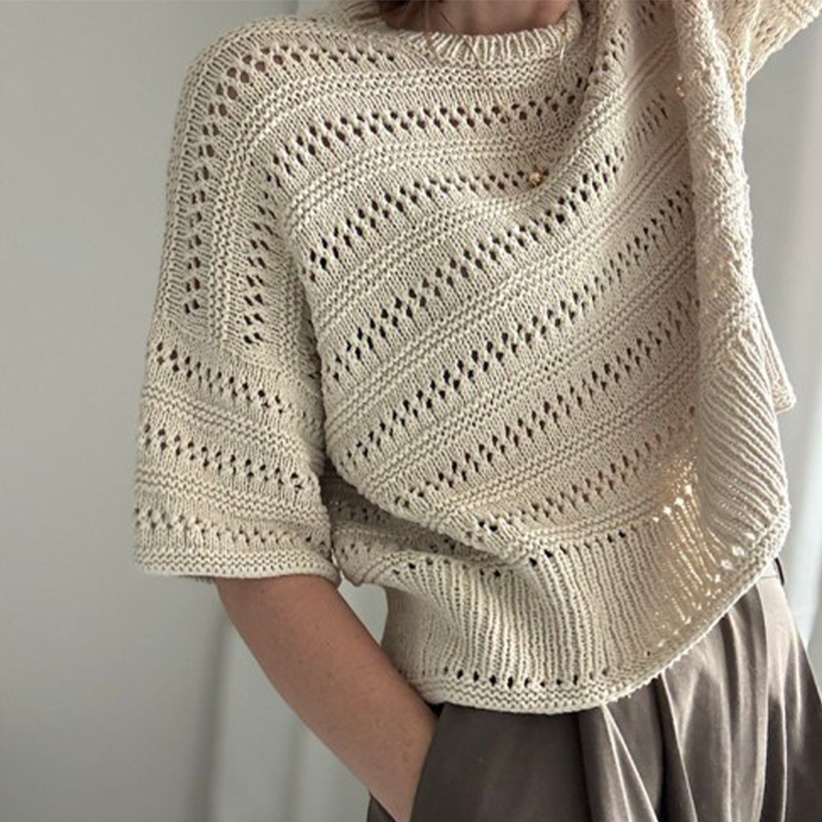 Lacey Loop Tee - Garnkit