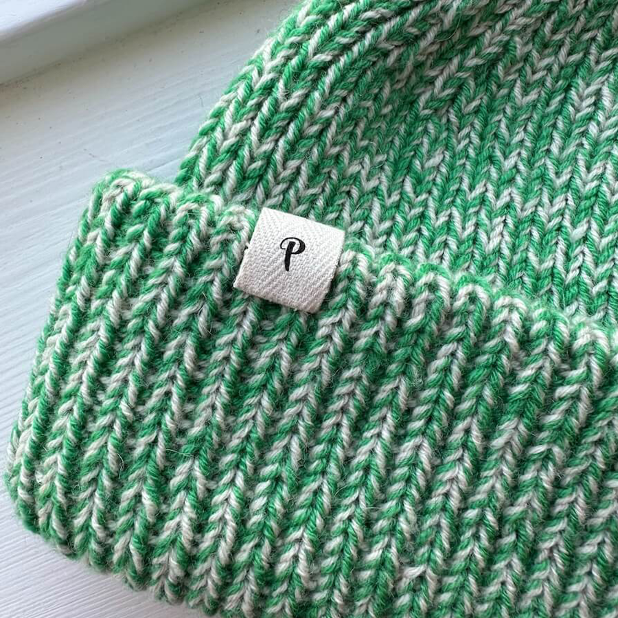 P Foldet Label
