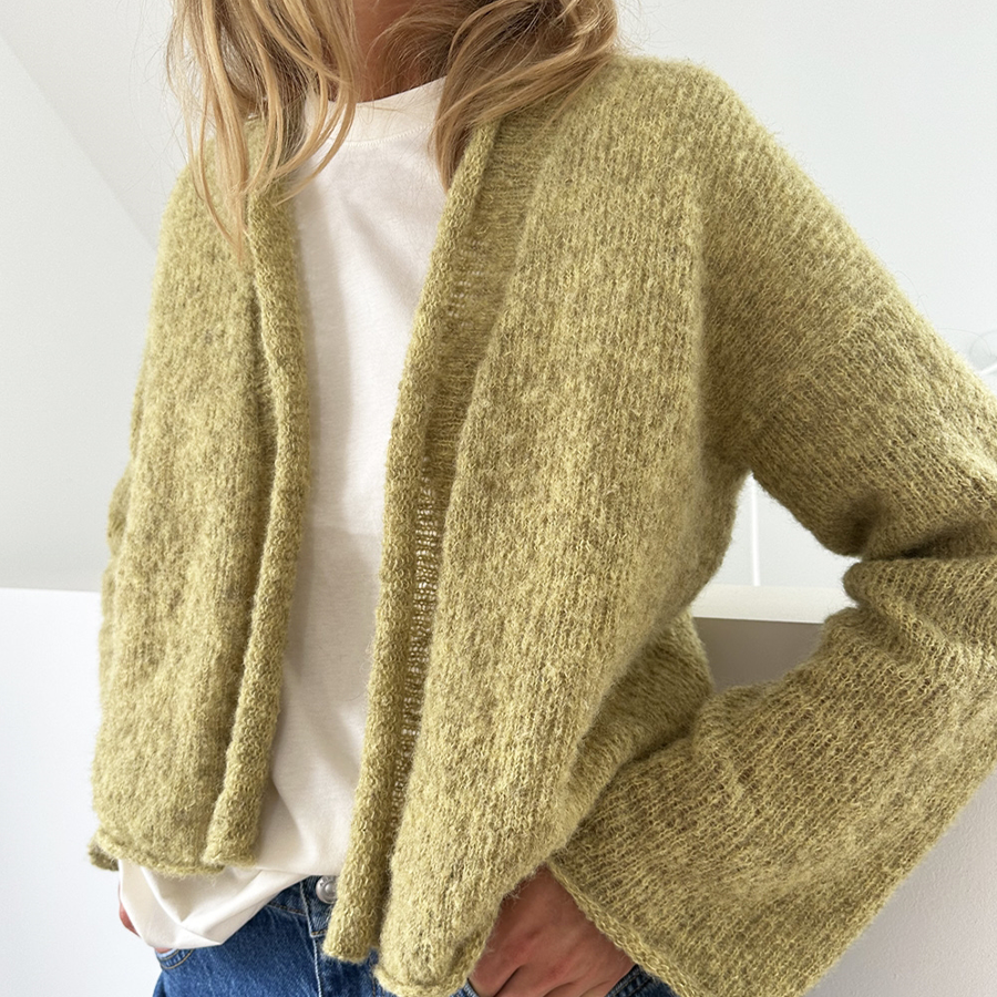 Plain Cardigan Light - Strikkekit
