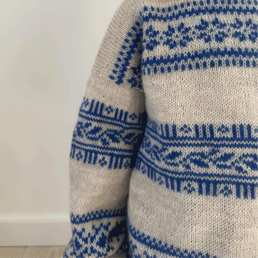 Porcelain Sweater Junior - Strikkekit
