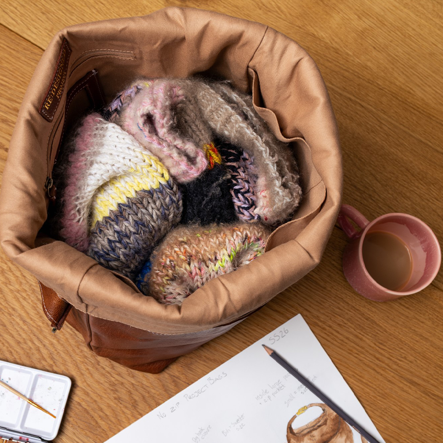 Project 100 - Strikketaske