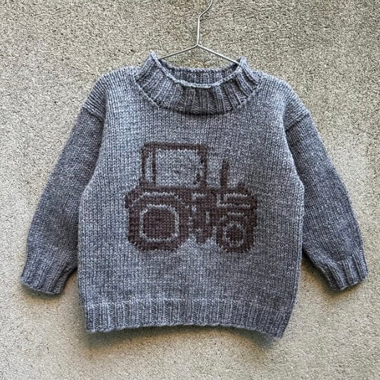 Traktor Sweater - Knitting For Olive Opskrift