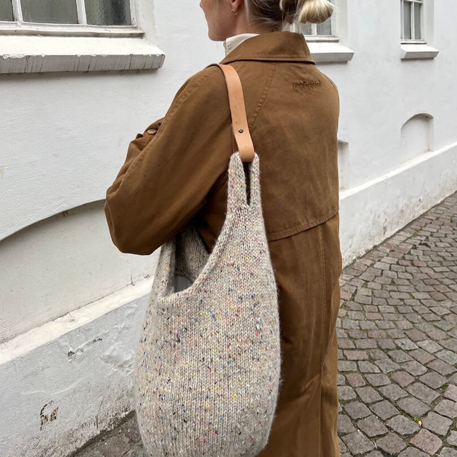 Læderstrop til Terrazzo Bag fra Petiteknit